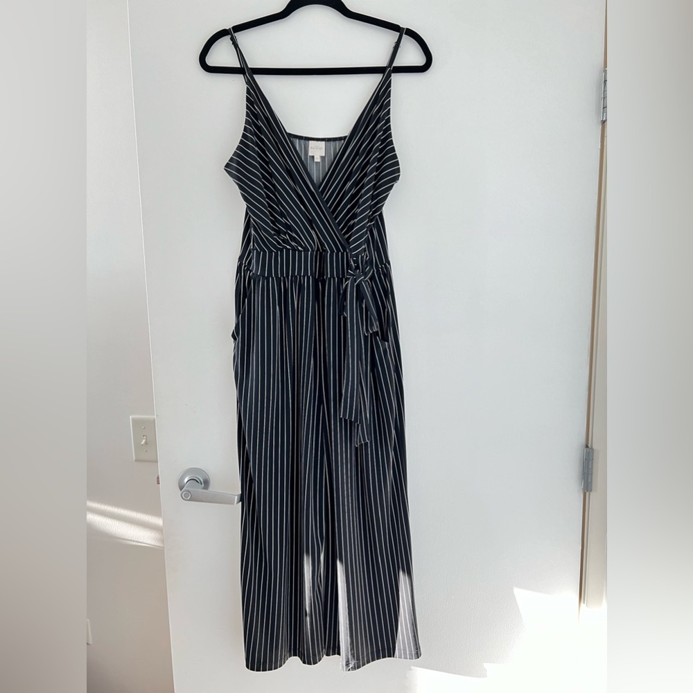 Kaileigh striped jumpsuit